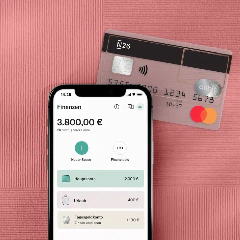 N26 App Übersicht - Finanzen im Mobile Banking immer im Blick behalten