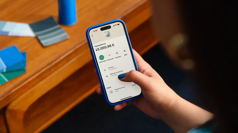 N26 Tagesgeldkonto - aktuelle Zinsen und Guthabenübersicht in der App