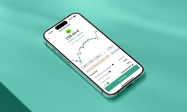 Aktien und ETFs mit N26 investieren - Investment-Übersicht im Mobile Banking