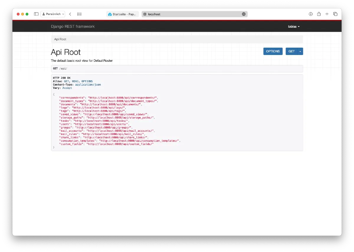 Bild: Upload per REST API