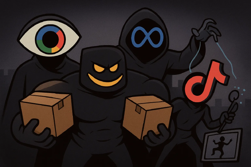 Bild: Die vier Schurken