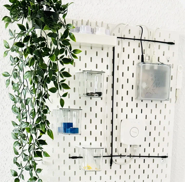 Meine Smart-Home-Wand im Arbeitszimmer